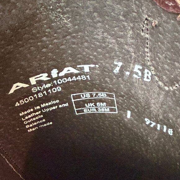 Ariat "Casanova" Women's Western Boot (size 7.5) - Picture 8 of 9